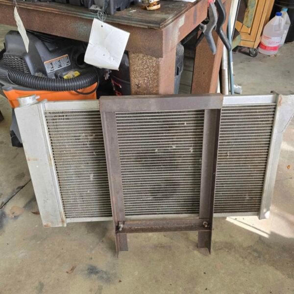 Large Aluminum 3 Core Radiator. Like new
