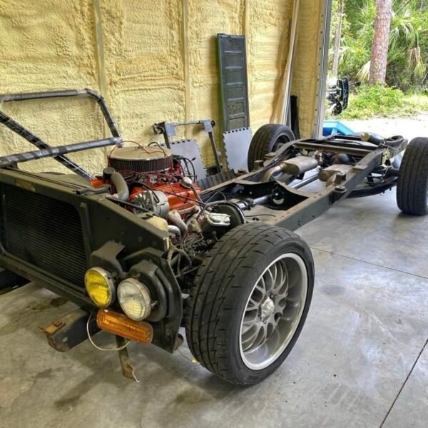 1967-1972 C10 short bed frame with complete drivetrain, steering and bra...