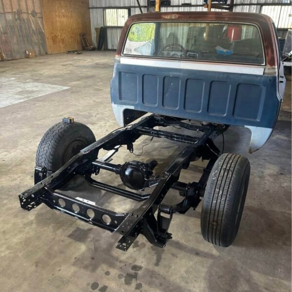 Square body cab clean title