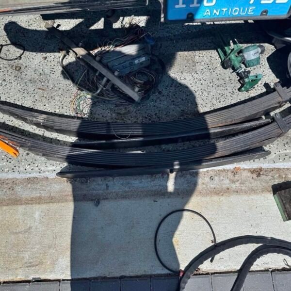 Squarebody factory leaf springs