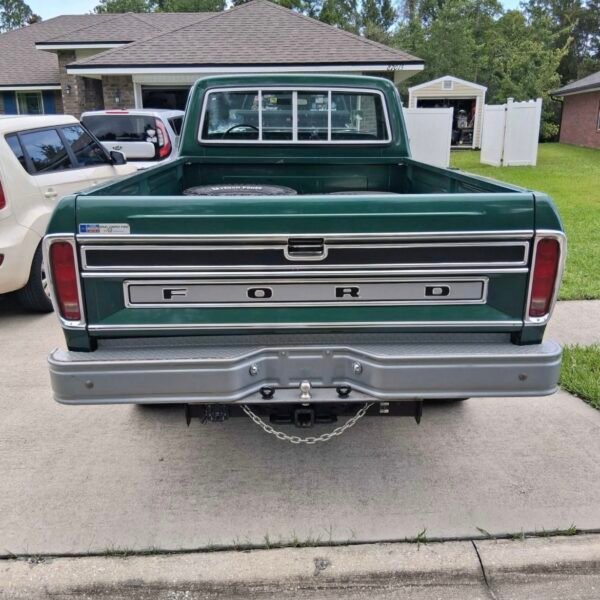 Ford Chevy or Dodge rear Diamond plate step bumper.