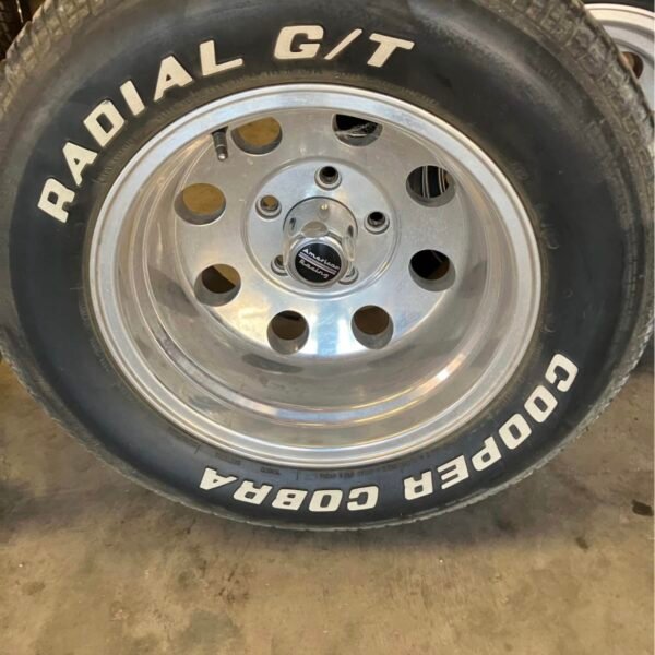 15" Staggered 5x5
5x1.27 Chevy Wheels