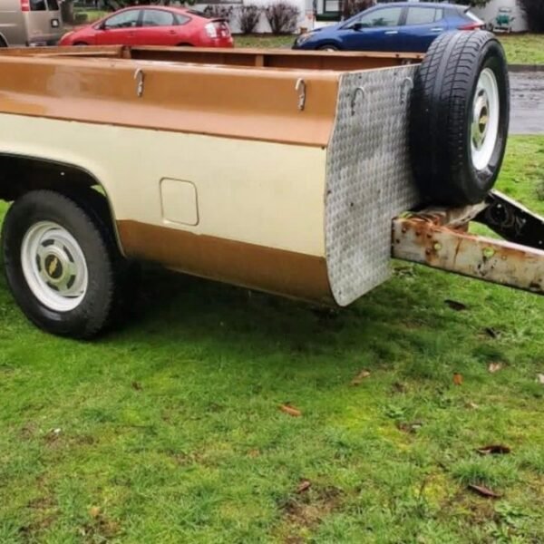 Chevy C10 Truck Bed trailer pickup square body