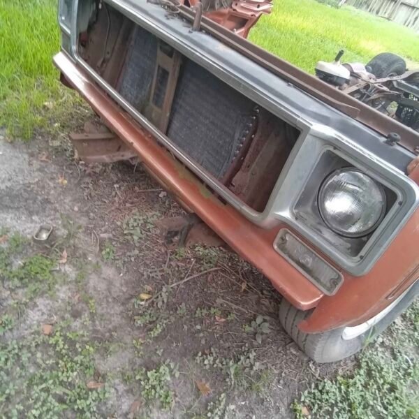 1978 Chevy truck front clip Minus The Hood