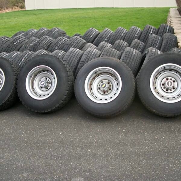 (4) CHEVY TRUCK RALLEY WHEELS.
15" X 8" (READ COMPLETE AD)