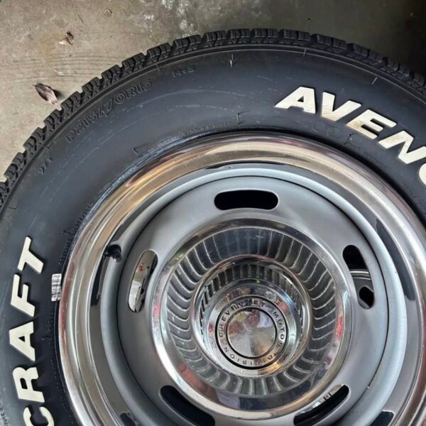 Mastercraft Avenger GT Tires with Chevy Wheels
