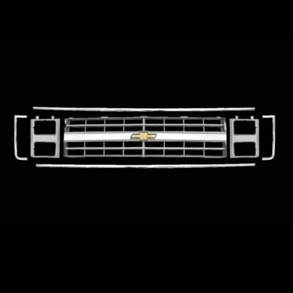 1985-87 Square Body Chevy Truck
Grille Kit, Dual Headlights